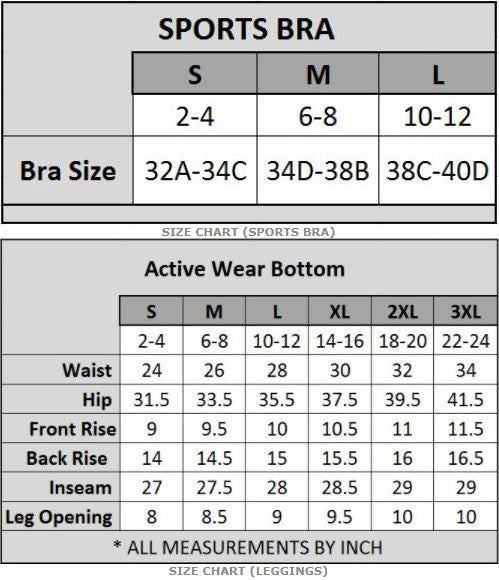 Colorblock Cheetah Print Activewear Set- Flat high rise waistband - Hidden waistband pocket- Vibrant cheetah print/colorblock stripe- 4-way stretch fabric for a move-with-you feel- Flat lock seams prevent