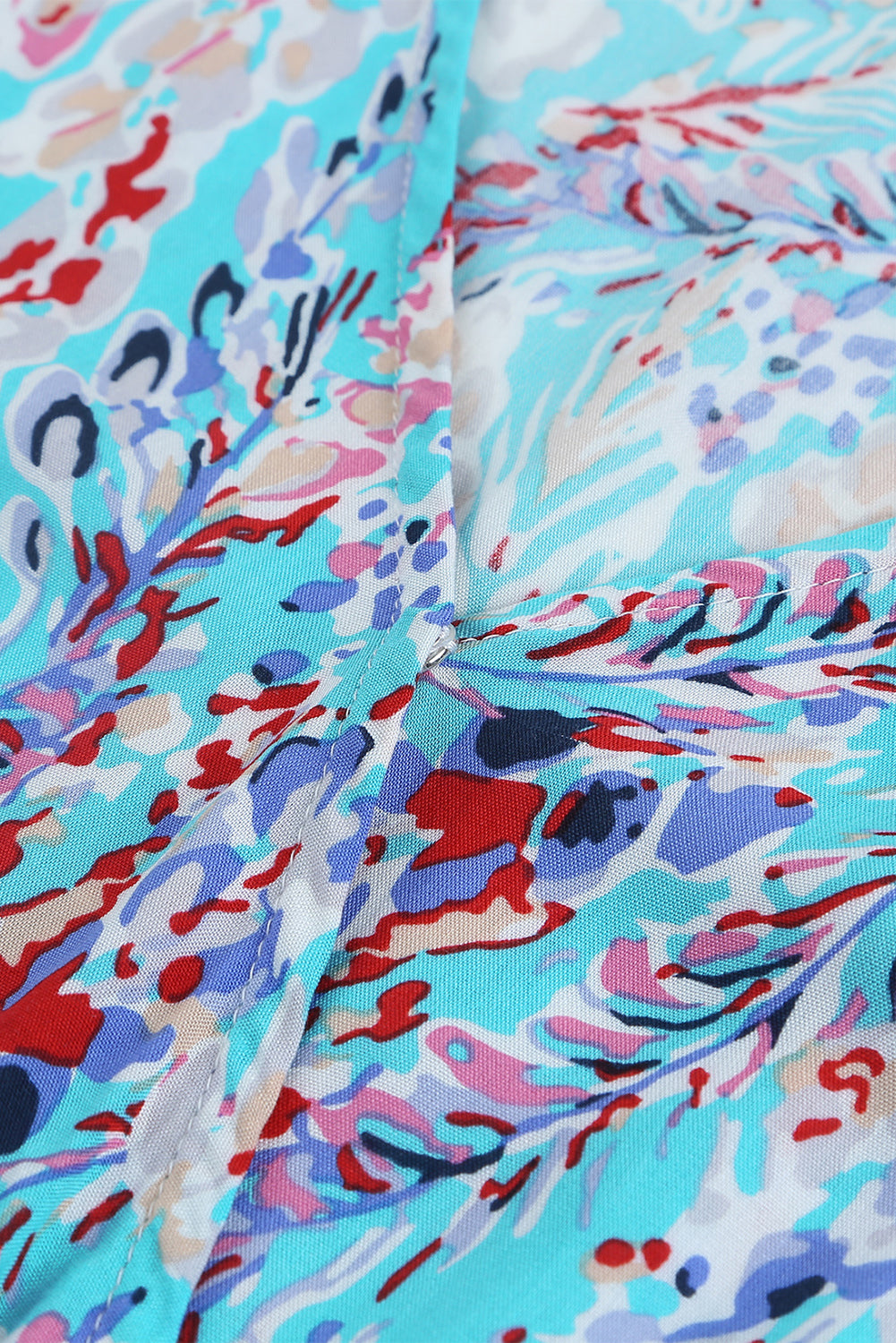 Abstract Botanic Print Wrap V Neck Short Sleeve Maxi DressMaterial:100%Viscose



		•The wrap style makes it a flattering and comfortable option for all body types.
	
	
		•The short sleeves make it ideal for warmer wea