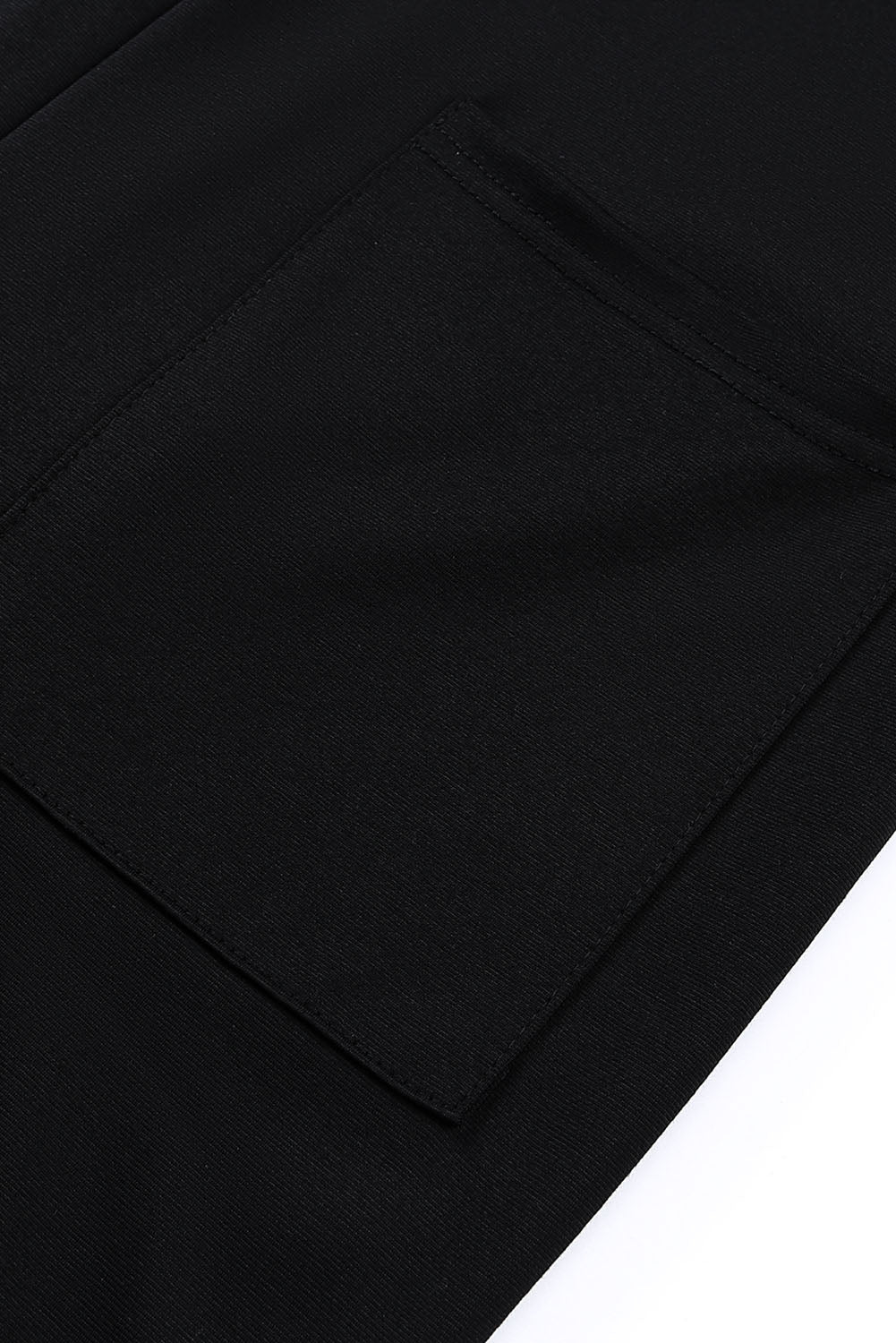 Black Pocketed Adjustable Spaghetti Strap Straight Leg JumpsuitMaterial:95%POLYESTER+5%ELASTANE


	


		Straight leg jumpsuit can perfectly shape
wearers’ leg shapes
	
	
		Adjustable spaghetti strap is perfect to
suit w