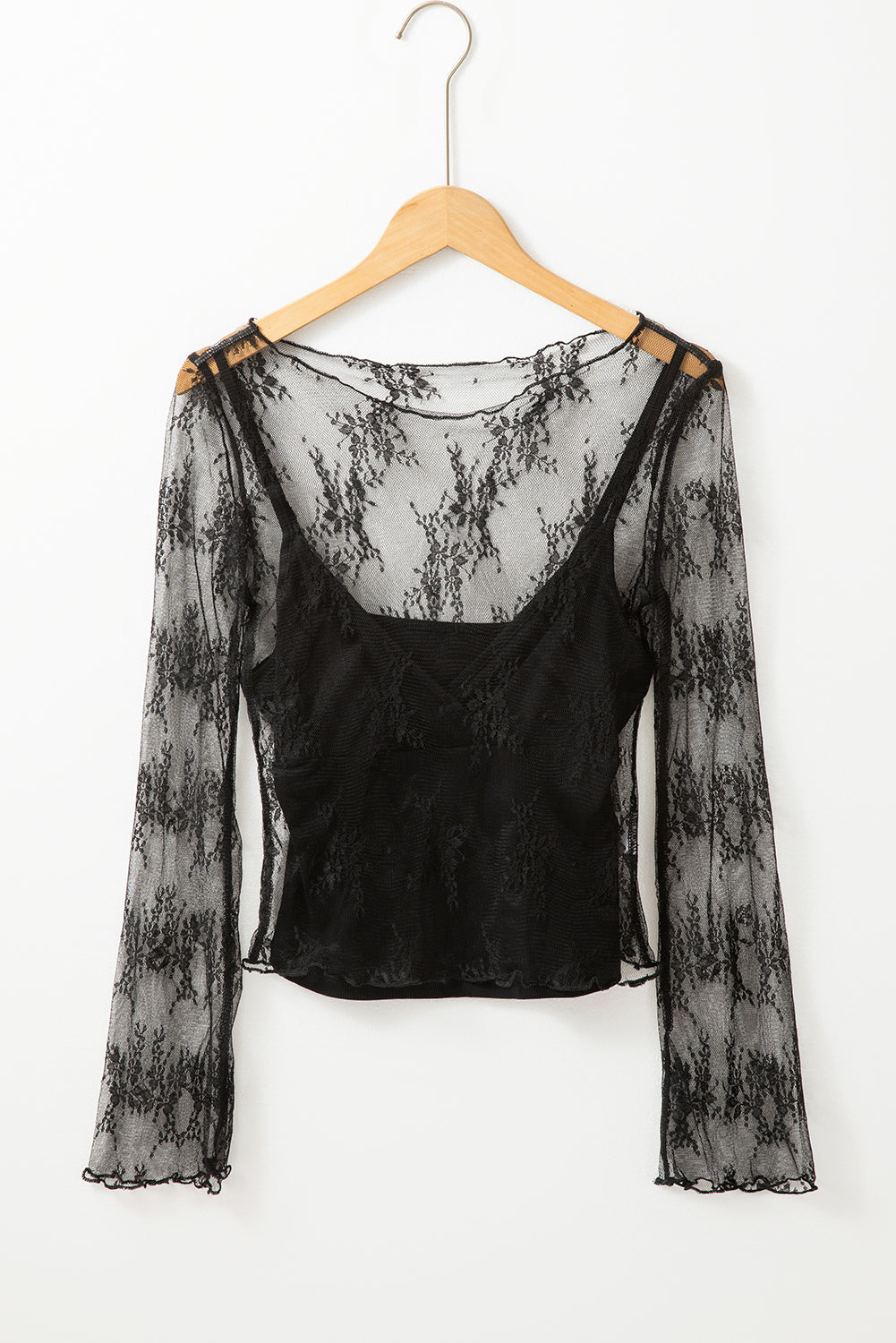 Apricot Mesh Crochet Patchwork Slim Fit Long Sleeve BlouseMaterial:90%Polyamide+10%Elastane

• Embrace the delicate elegance of apricot hues and intricate patchwork design with this slim-fit blouse.
• Crafted with attenti