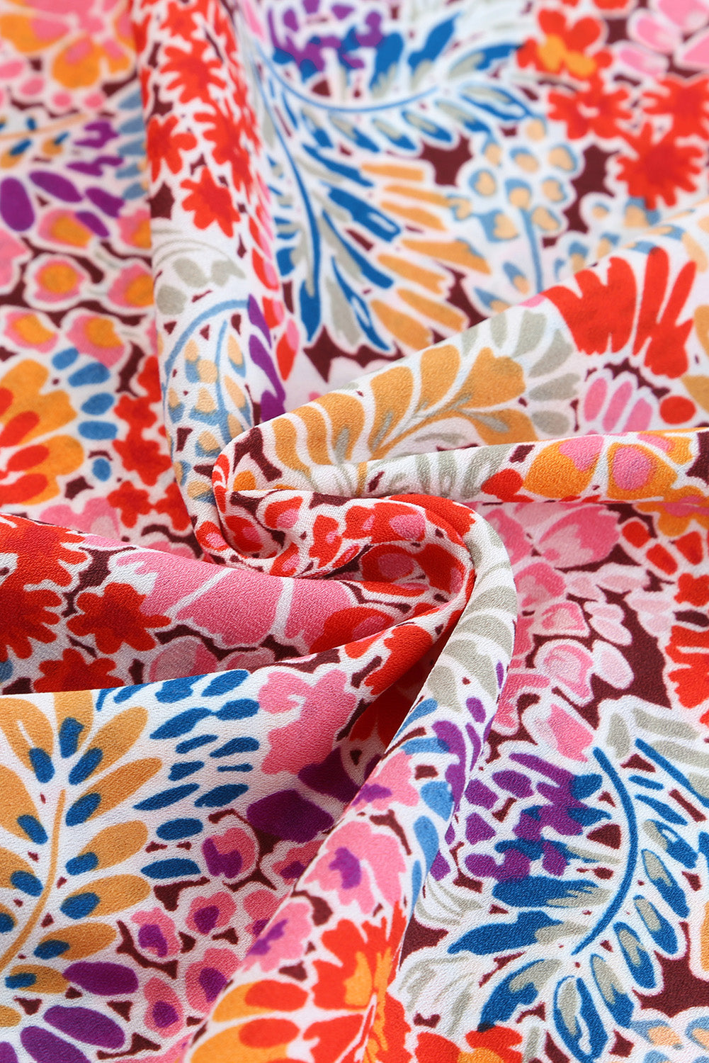 Multicolor Floral Print Smocked Cuffs Long Sleeve BlouseMaterial:100%Polyester


	

			The Floral Print Smocked Cuffs Long Sleeve Blouse is a feminine and elegant addition to any wardrobe. Its delicate floral print and