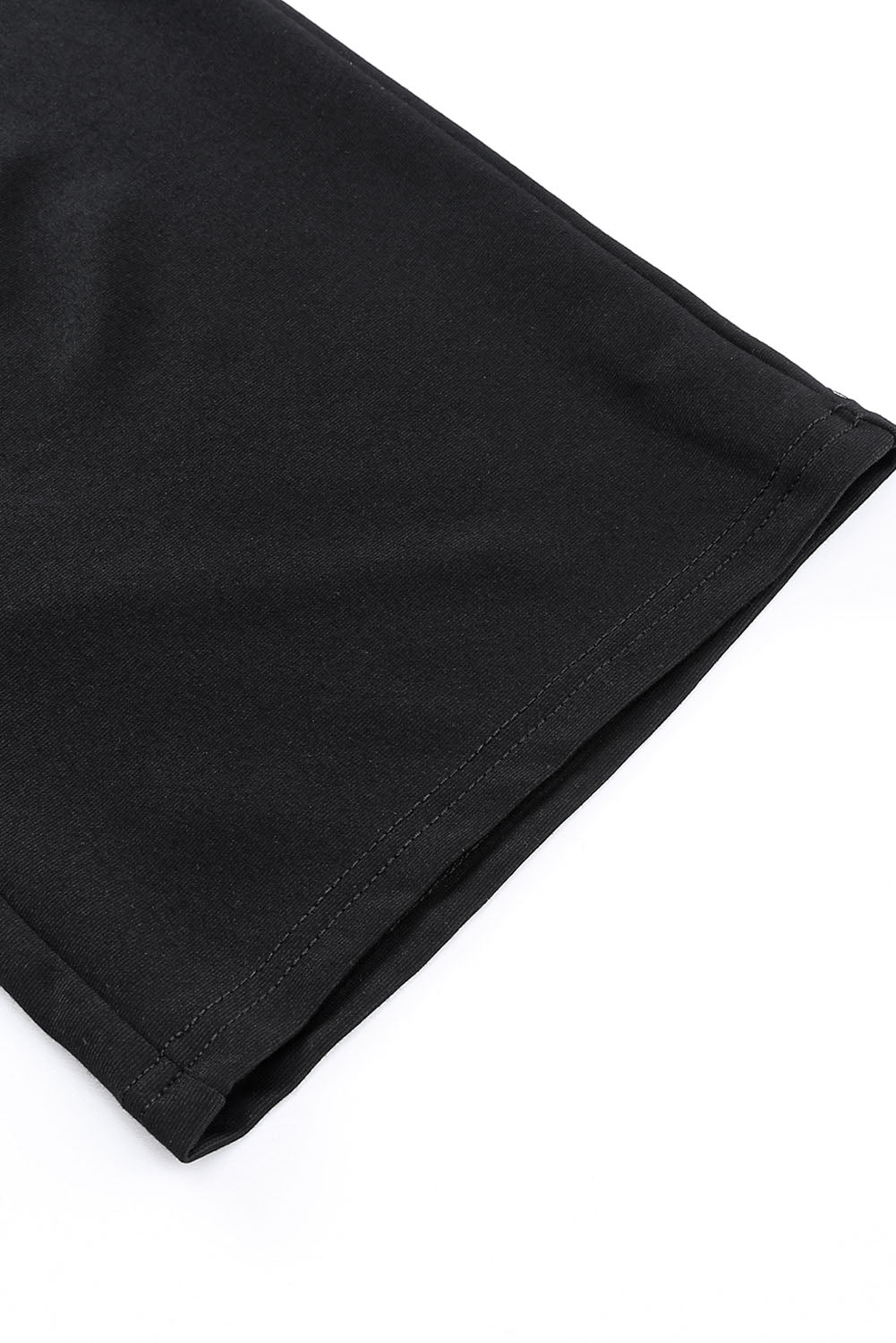 Black Pocketed Adjustable Spaghetti Strap Straight Leg JumpsuitMaterial:95%POLYESTER+5%ELASTANE


	


		Straight leg jumpsuit can perfectly shape
wearers’ leg shapes
	
	
		Adjustable spaghetti strap is perfect to
suit w